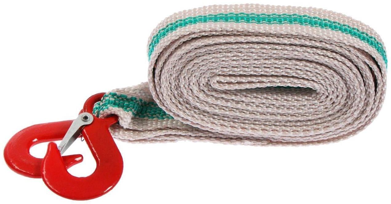 Трос ленточный, 2 крюка пакет, 3,5 т