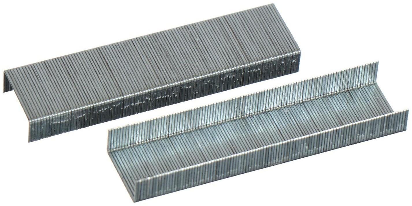 Скобы для степлера GLOBUS, 1000 шт., №26/6, высококачественная сталь