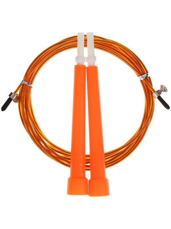 Скакалка скоростная 3 м, регулируемая, цвета микс