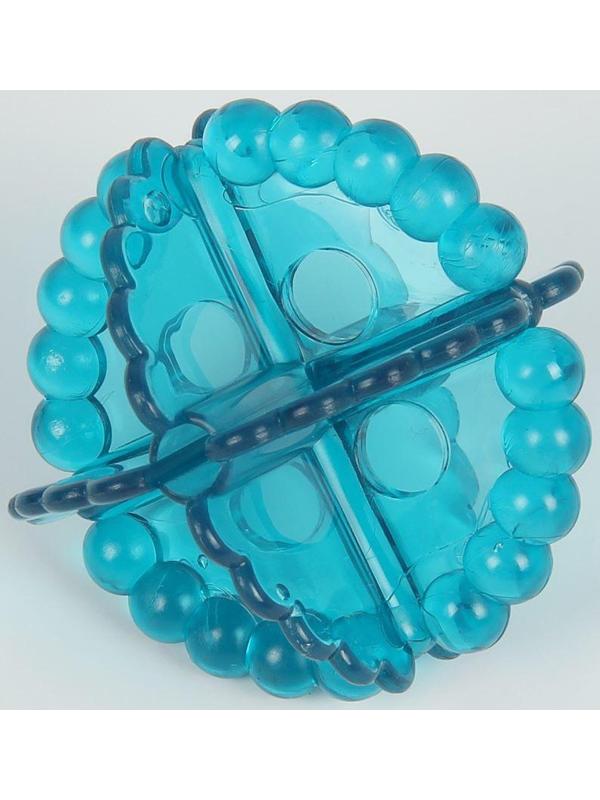 Шарики для стирки белья, d=5 см, 6 шт, цвет МИКС