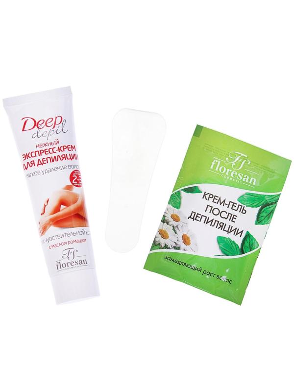 Экспресс-крем для депиляции Floresan Deep Depil нежный, для чувствительной кожи, 100 мл