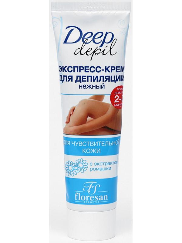 Экспресс-крем для депиляции Floresan Deep Depil нежный, для чувствительной кожи, 100 мл