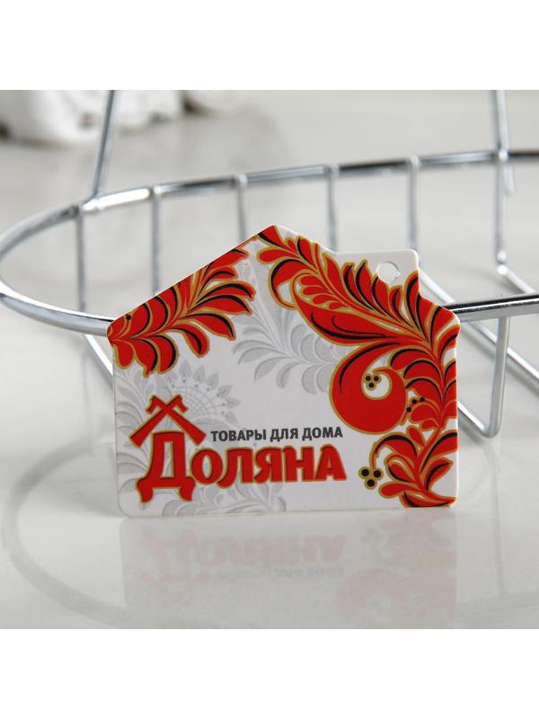 Мыльница овальная, 13,5×10,5×8 см, хром