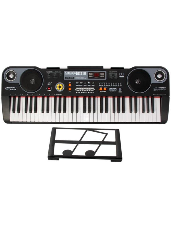Синтезатор «Мастер» с пюпитром, дисплеем, 61 клавиша