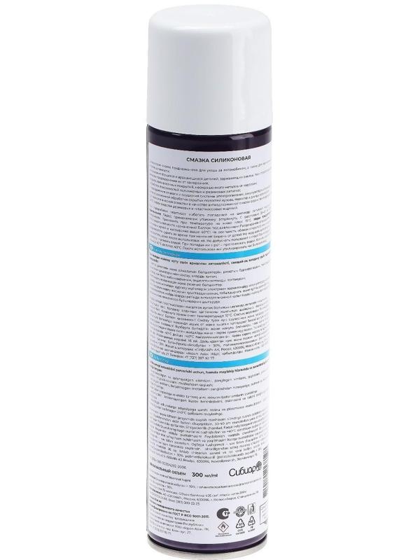 Силиконовая смазка Авто мастер, 300 мл, аэрозоль
