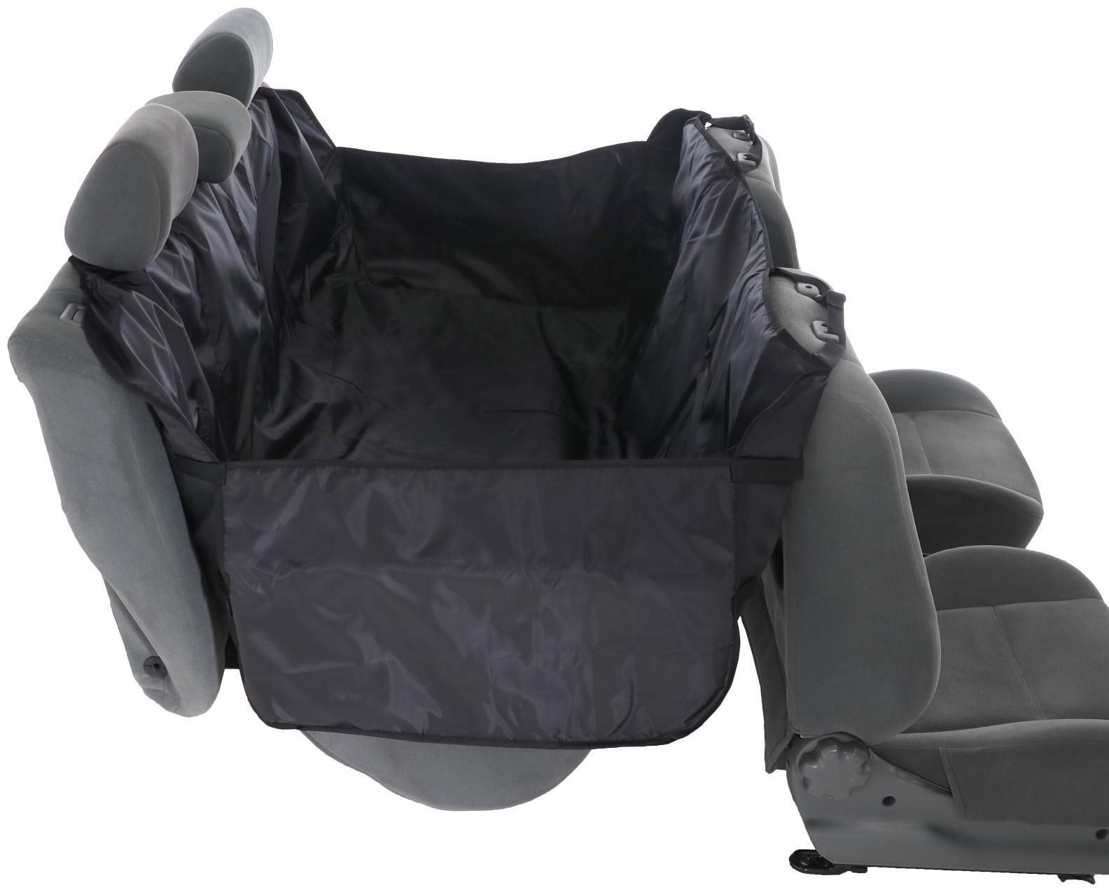 Гамак для перевозки собак усиленный, трехслойный, защита дверей, растяжка в салон