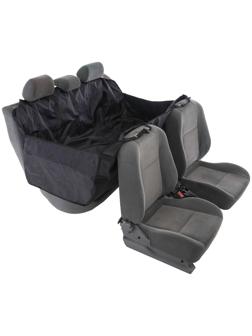 Гамак для перевозки собак усиленный, трехслойный, защита дверей, растяжка в салон