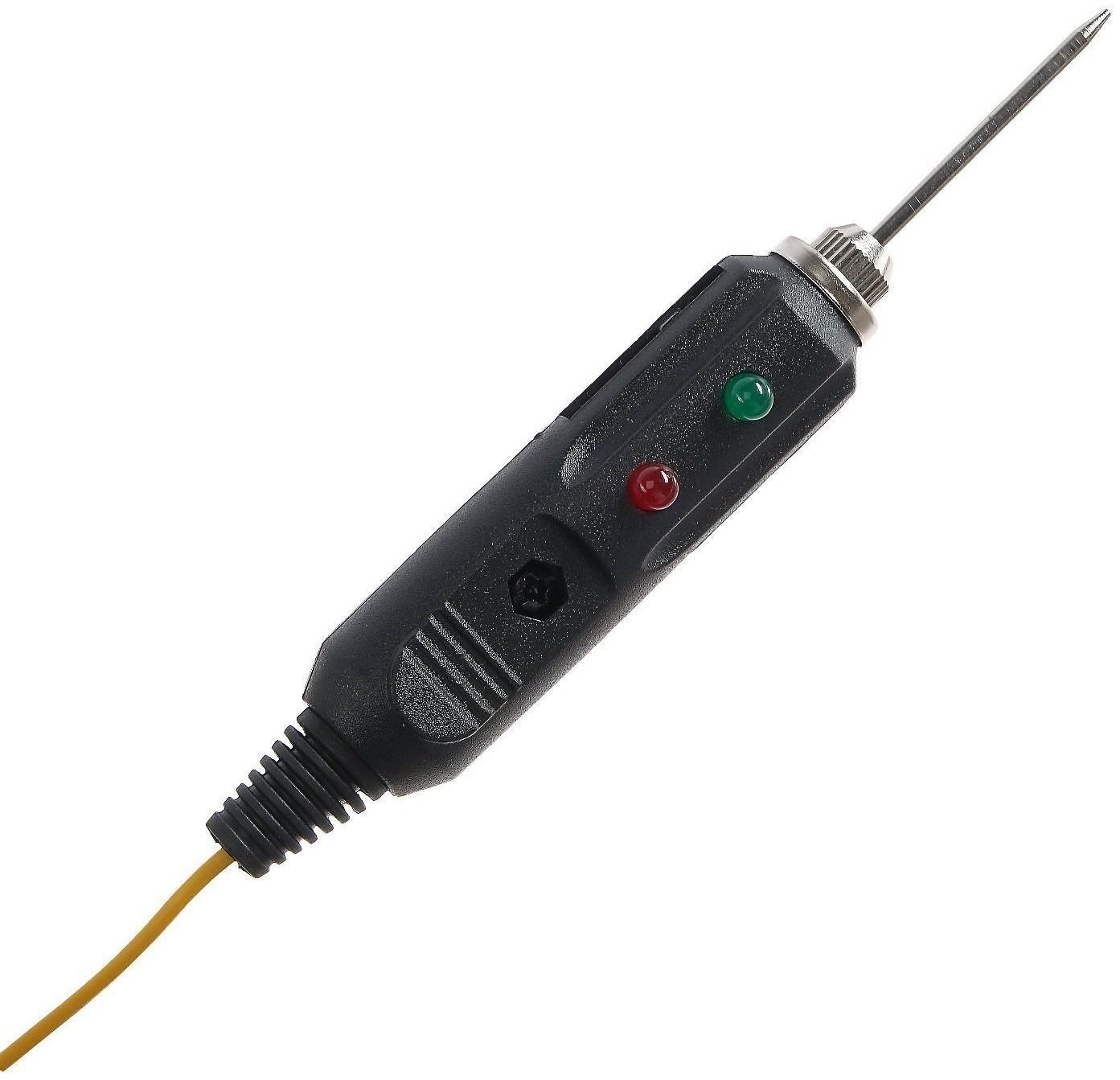 Индикатор напряжения автомобильный ГЛАВДОР с автоматическим определением полярности