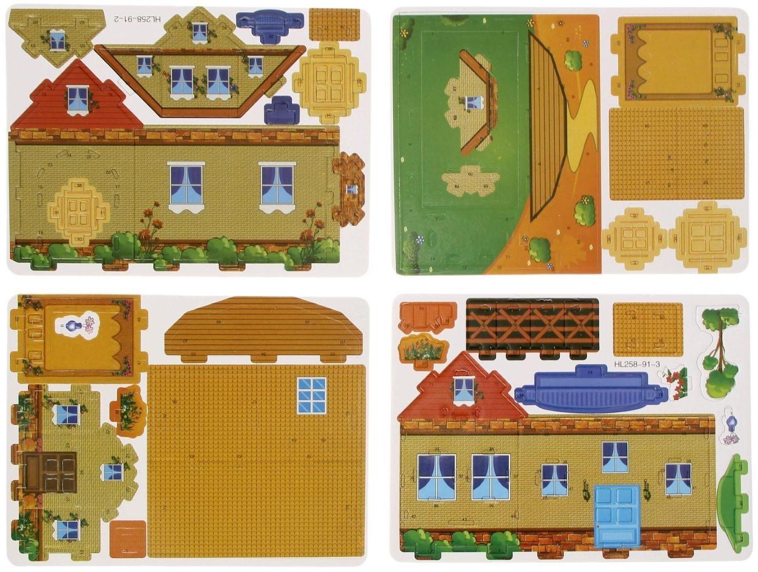 Конструктор 3D «Загородный дом»