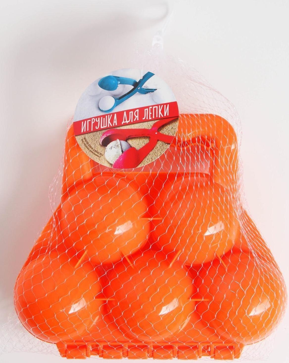 Снежколеп-песколеп «Шары», цвета МИКС