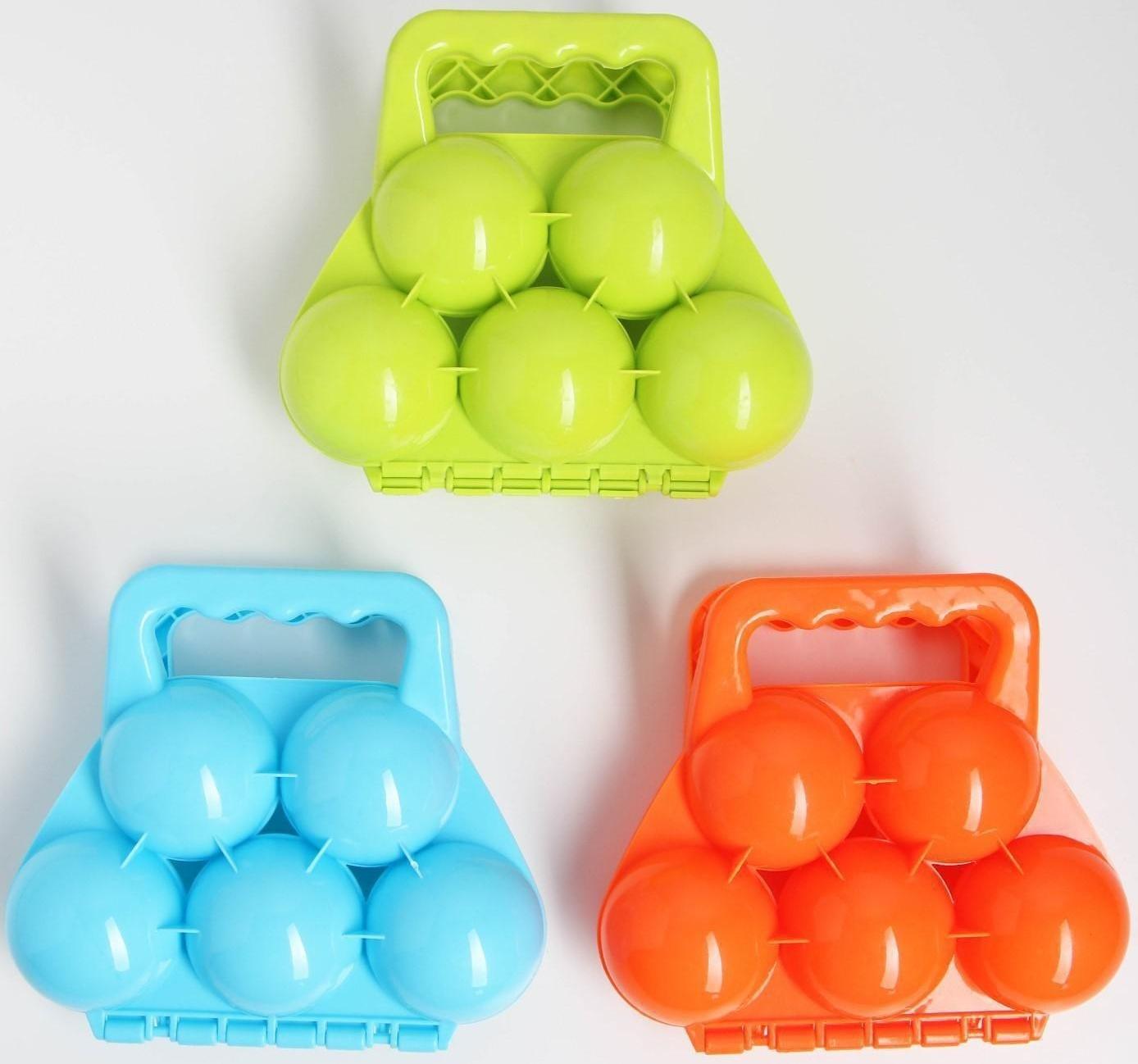 Снежколеп-песколеп «Шары», цвета МИКС