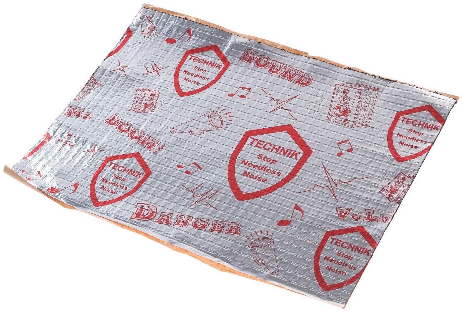 Виброизоляционный материал TECHNIK Neo 1.5, размер: 1.5х500х700 мм