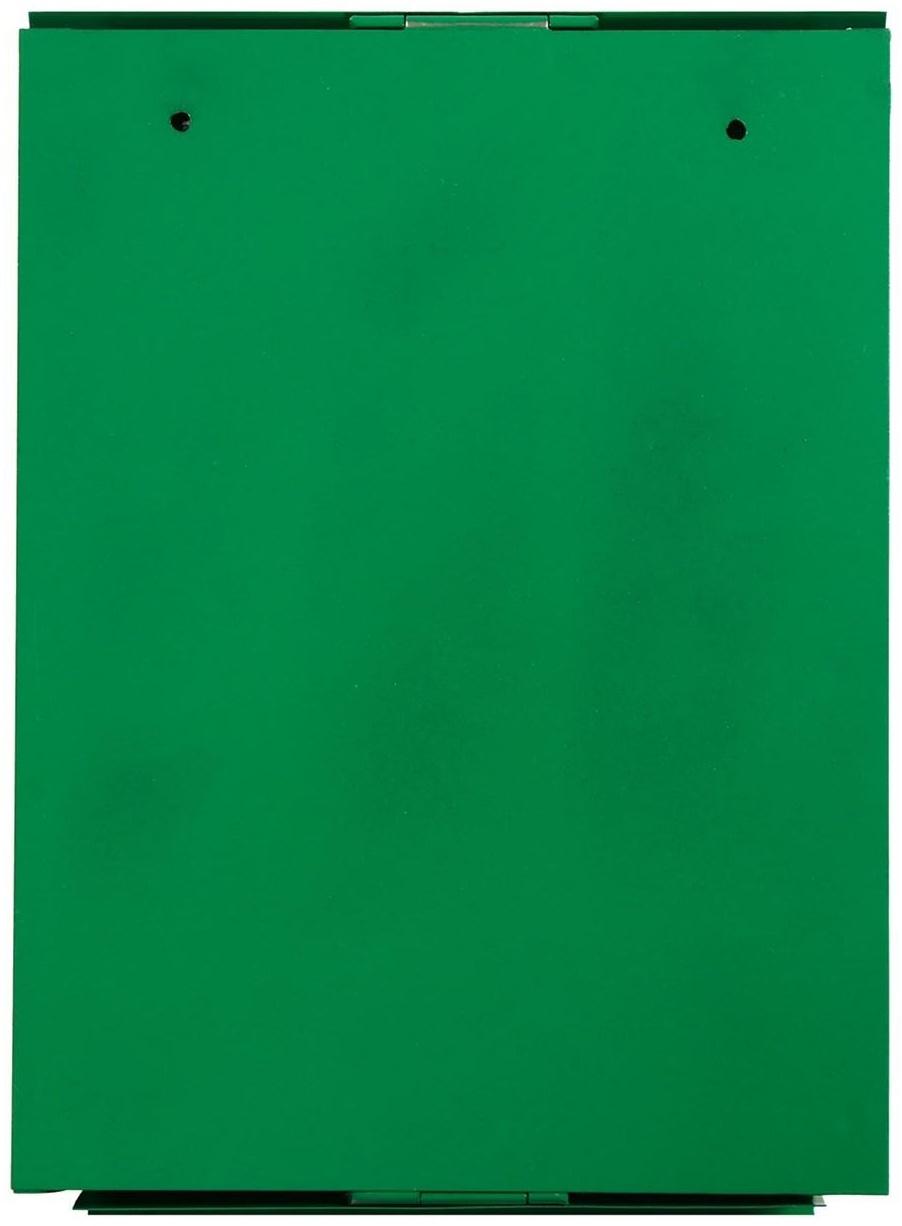 Ящик почтовый с замком, вертикальный, «Почта», зелёный