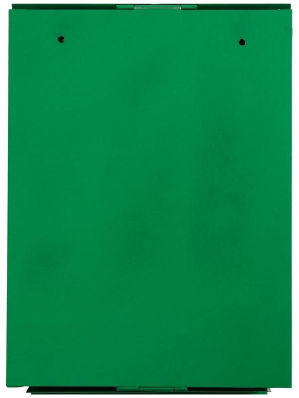 Ящик почтовый с замком, вертикальный, «Почта», зелёный