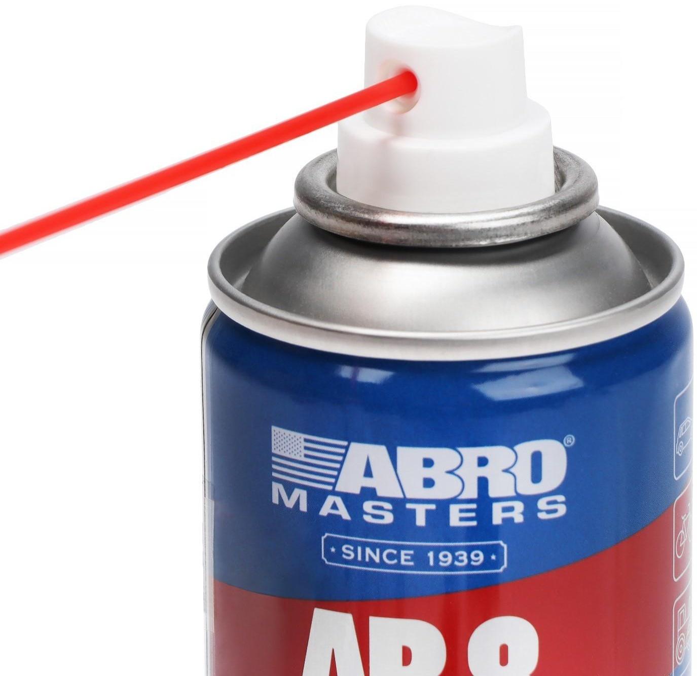 Смазка-спрей многоцелевая проникающая ABRO, 100 мл AB-8-100-R