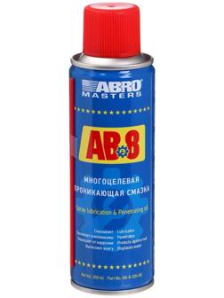 Смазка-спрей многоцелевая проникающая ABRO, 200 мл AB-8-200-R