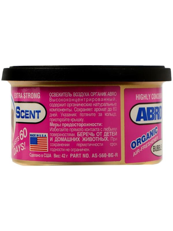 Освежитель воздуха ABRO Органик, Бубль Гум AS-560-BG