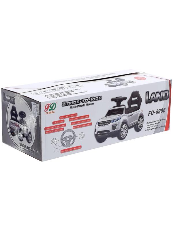 Толокар «Ровер», световые и звуковые эффекты, цвет зеленый