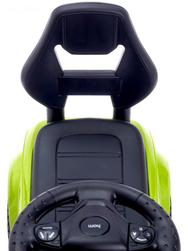 Толокар «Ровер», световые и звуковые эффекты, цвет зеленый