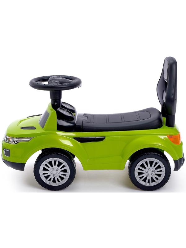 Толокар «Ровер», световые и звуковые эффекты, цвет зеленый