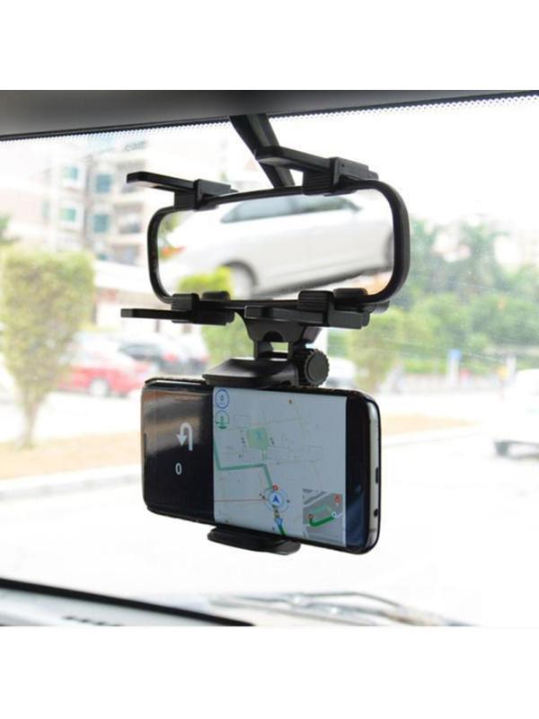 Держатель телефона раздвижной 50-90 мм, на зеркало