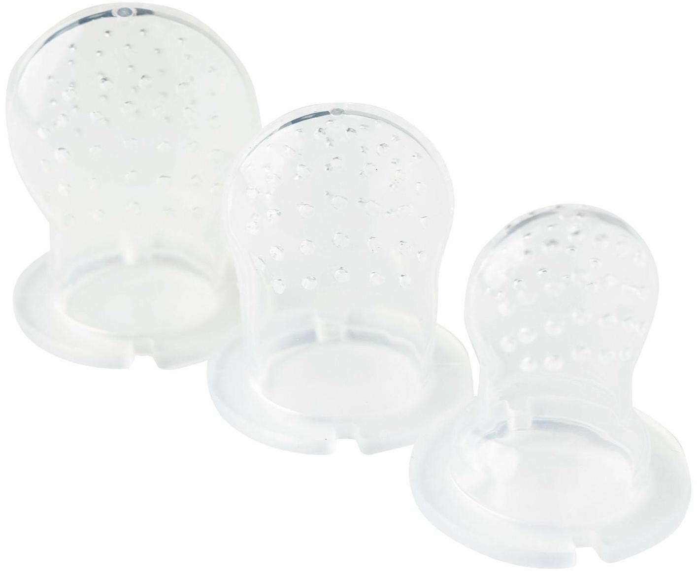 Набор сменных сеточек для ниблера, силикон, набор 3 шт., размеры S, M, L