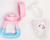Ниблер «Самая милая», с силиконовой сеточкой, цвет розовый/голубой
