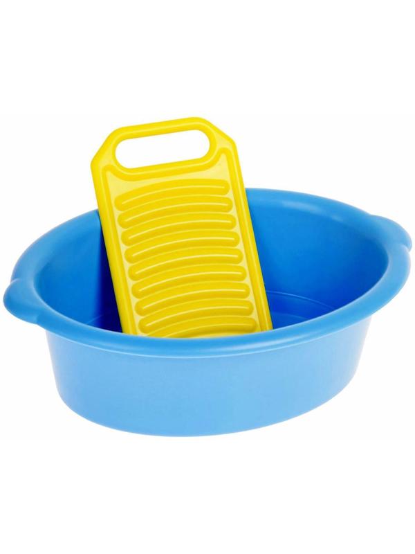 Игровой набор «Золушка», тазик, стиральная доска, МИКС