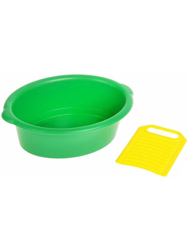 Игровой набор «Золушка», тазик, стиральная доска, МИКС