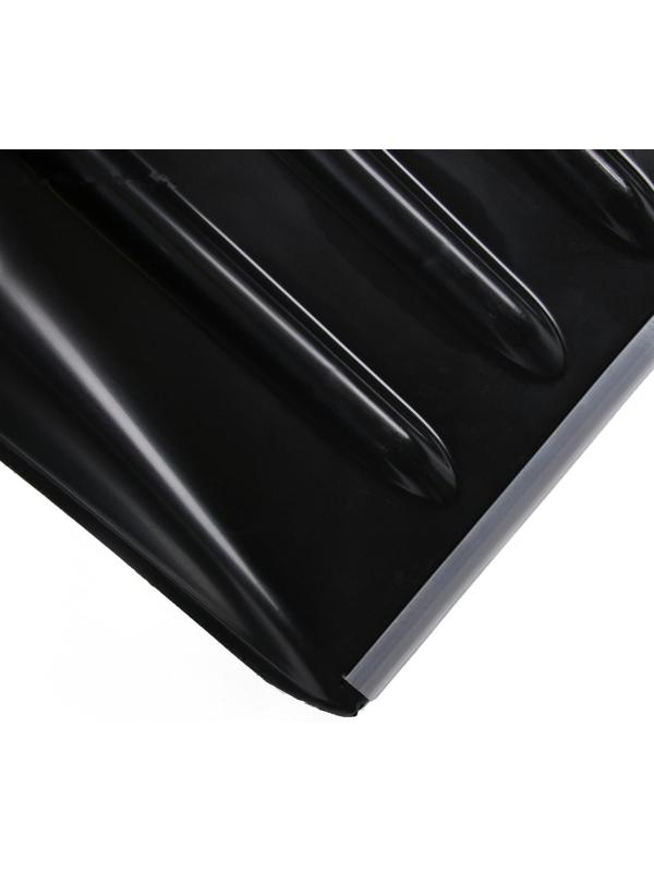 Ковш лопаты пластиковый, 400 × 525 мм, с алюминиевой планкой, тулейка 32 мм, «Эверест»