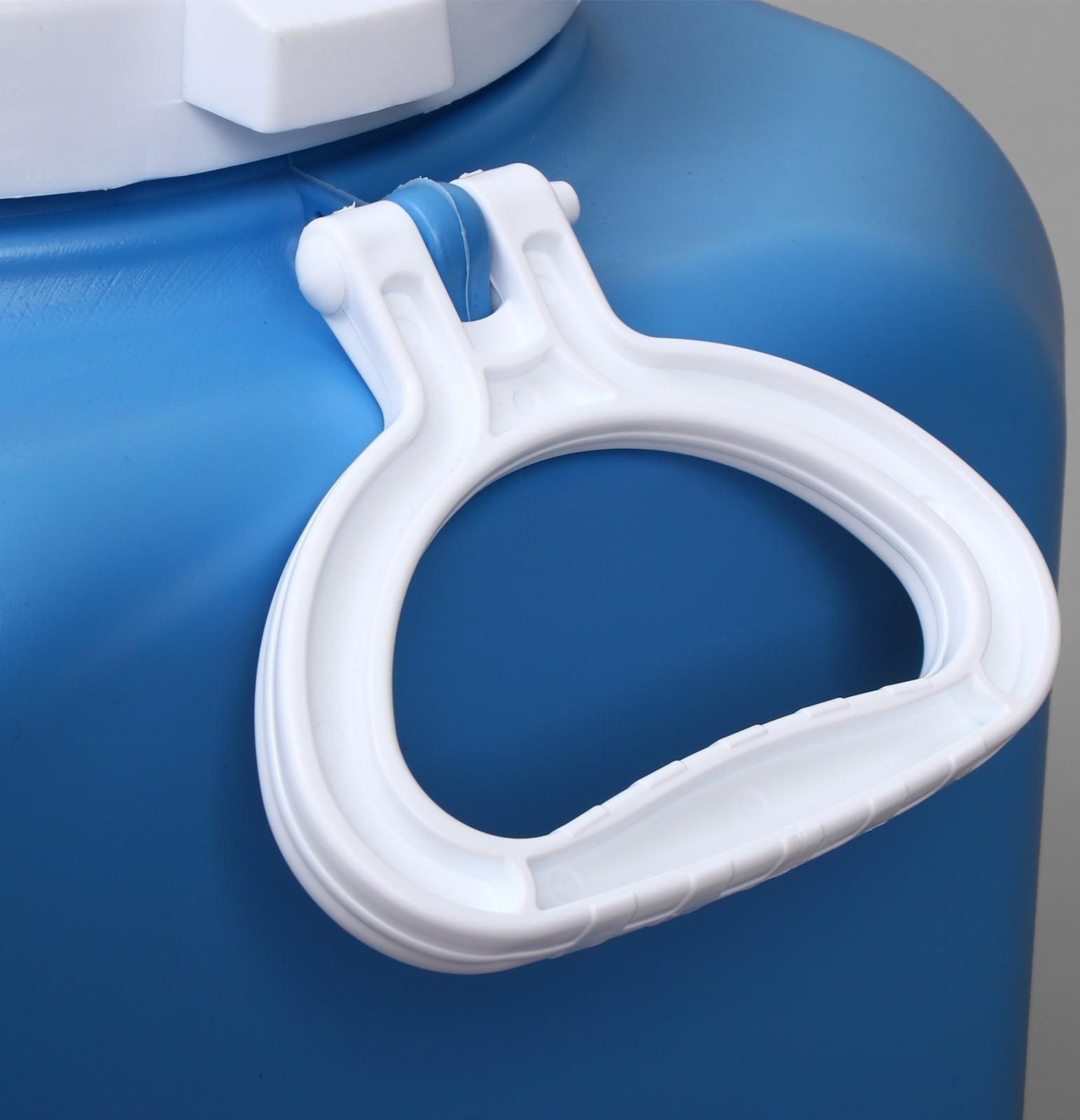 Фляга пищевая, 40 л, горловина 19 см, 4 ручки