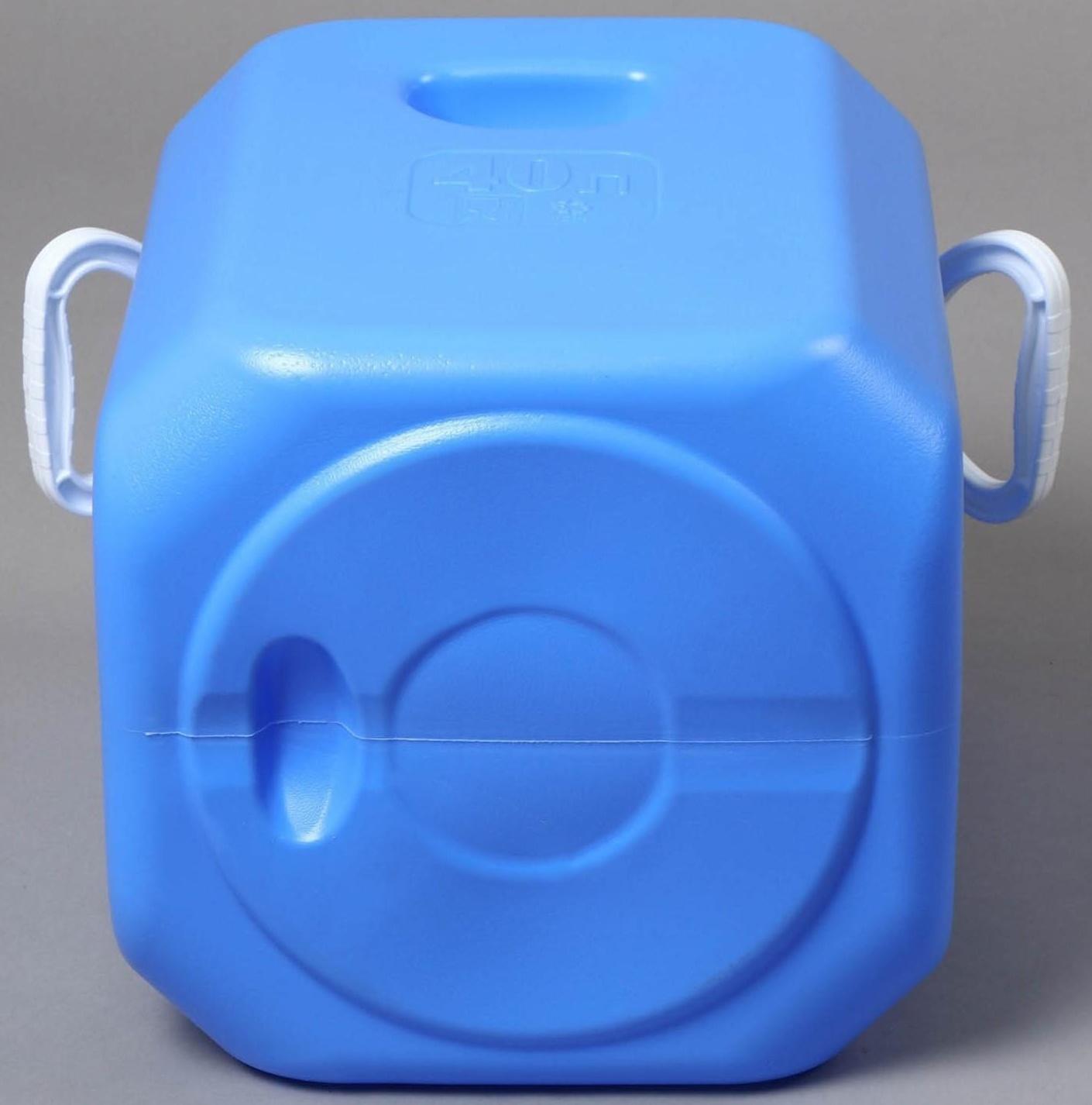 Фляга пищевая, 40 л, горловина 19 см, 4 ручки