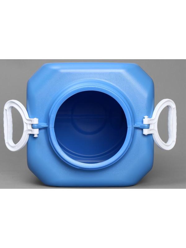 Фляга пищевая, 40 л, горловина 19 см, 4 ручки