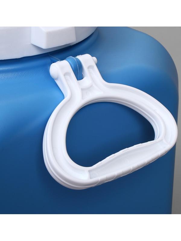 Фляга пищевая, 40 л, горловина 19 см, 4 ручки