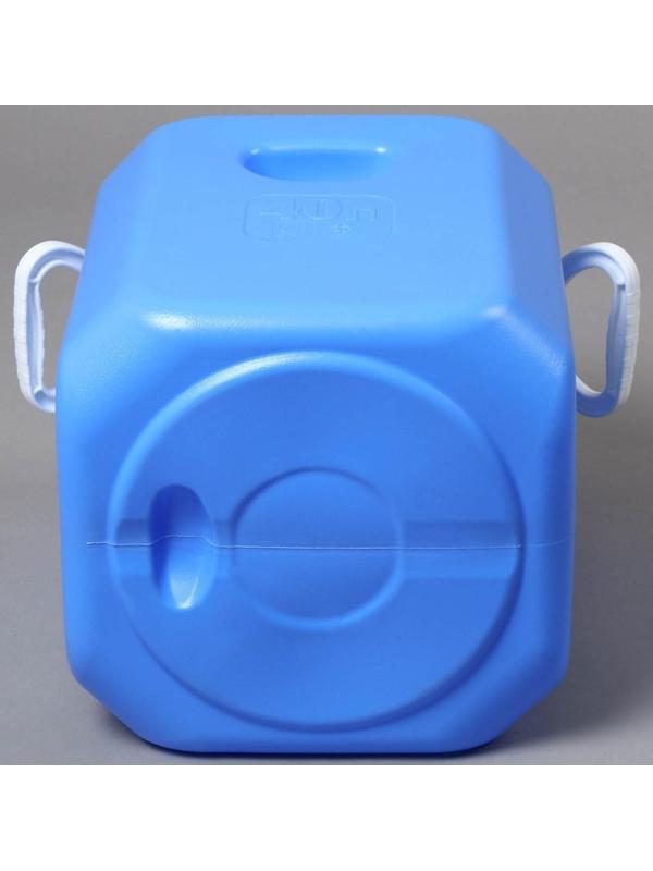 Фляга пищевая, 40 л, горловина 19 см, 4 ручки