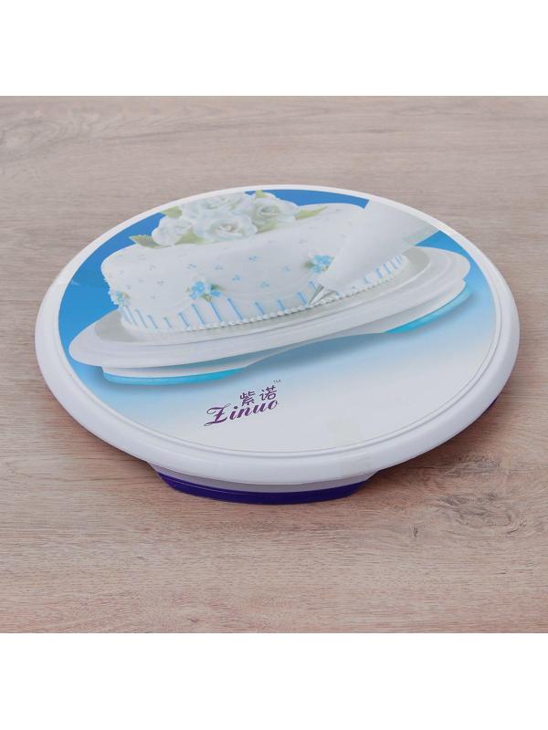 Подставка для торта, d=28 см, вращающаяся