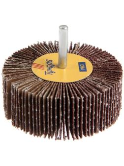 Круг лепестковый радиальный ТУНДРА, 80 х 30 х 6 мм, Р80