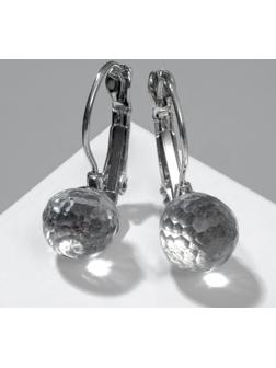 Серьги со стразами 