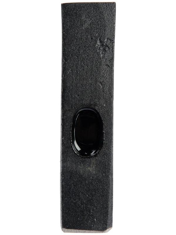 Молоток слесарный ЛОМ, квадратный боек, фиберглассовая обрезиненная рукоятка, 400 г