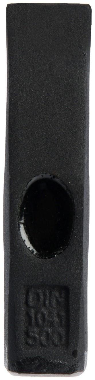 Молоток слесарный ЛОМ, квадратный боек, фиберглассовая обрезиненная рукоятка, 500 г