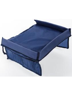 Столик-органайзер для детского автокресла 38х31 см, синий