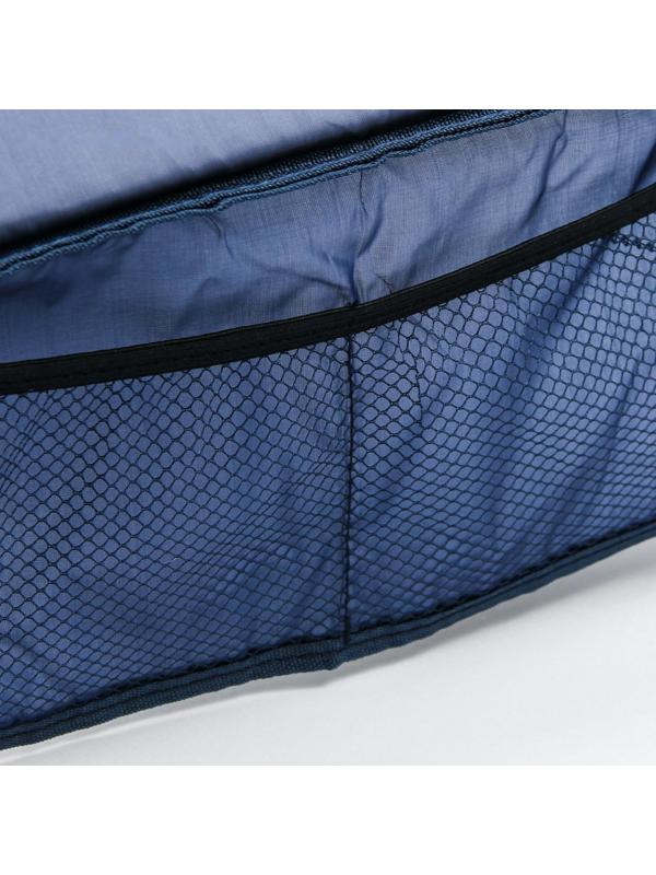 Столик-органайзер для детского автокресла 38х31 см, синий