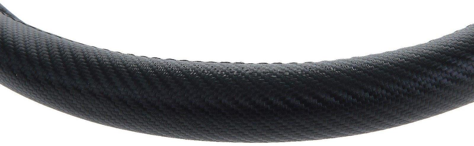 Оплётка TORSO, под карбон, размер 38 см, черный