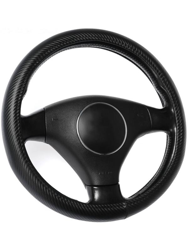 Оплётка TORSO, под карбон, размер 38 см, черный