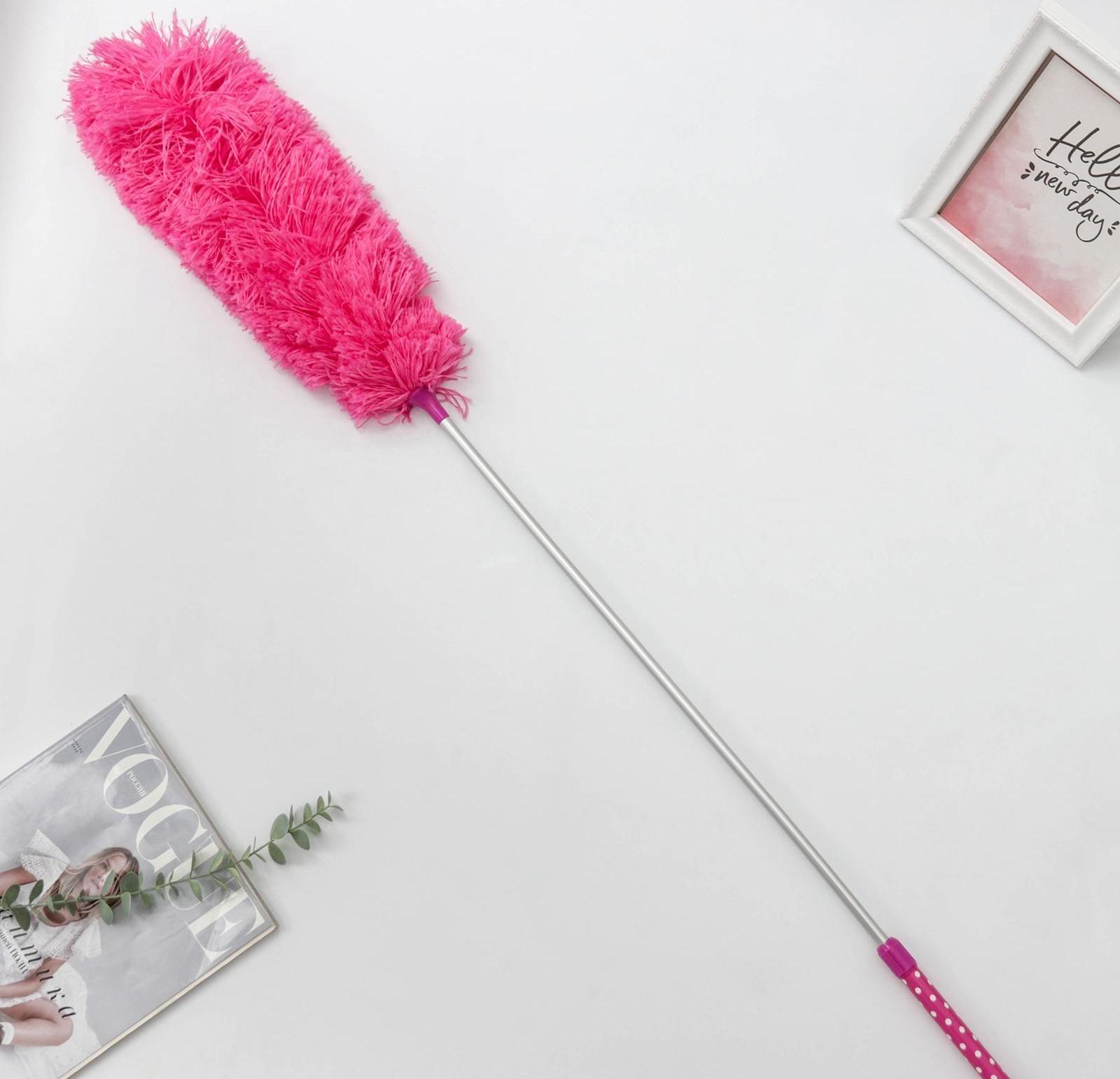 Щётка для удаления пыли телескопическая, 100-152 см, цвет МИКС