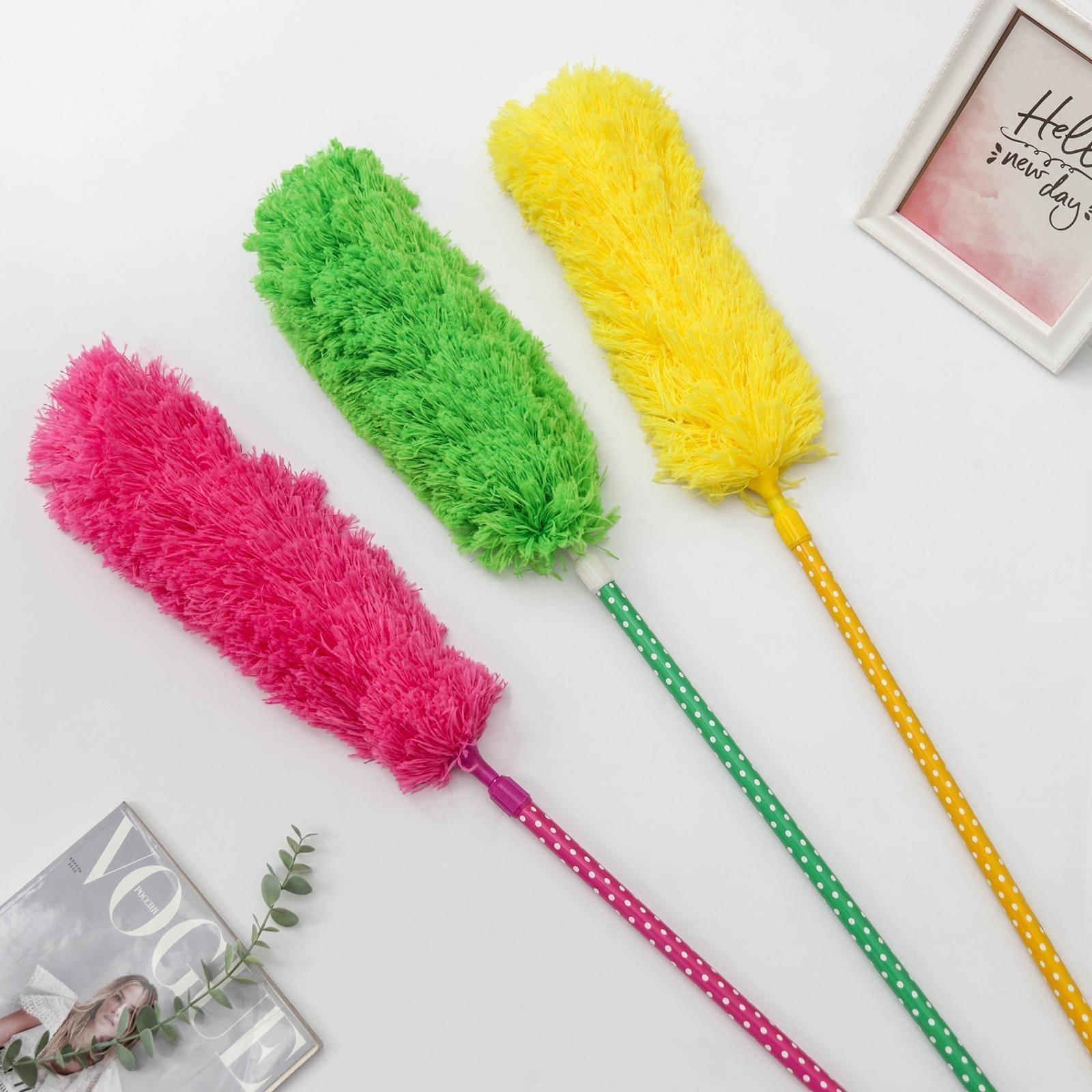 Щётка для удаления пыли телескопическая, 100-152 см, цвет МИКС