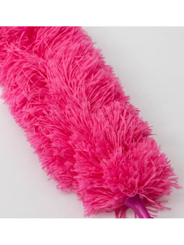 Щётка для удаления пыли телескопическая, 100-152 см, цвет МИКС