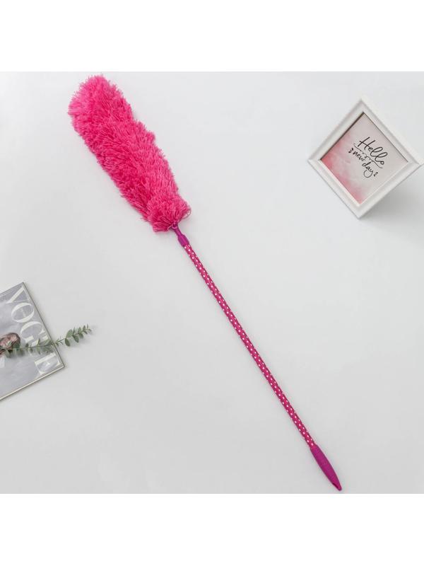 Щётка для удаления пыли телескопическая, 100-152 см, цвет МИКС