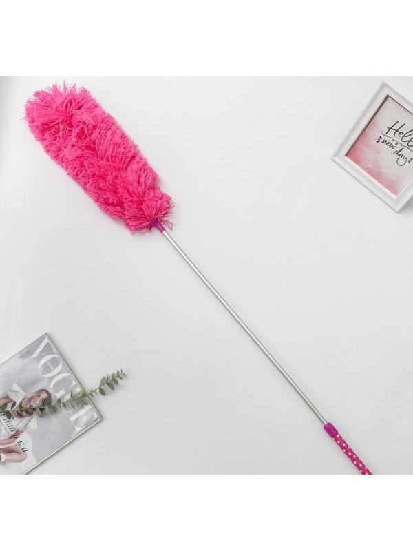 Щётка для удаления пыли телескопическая, 100-152 см, цвет МИКС