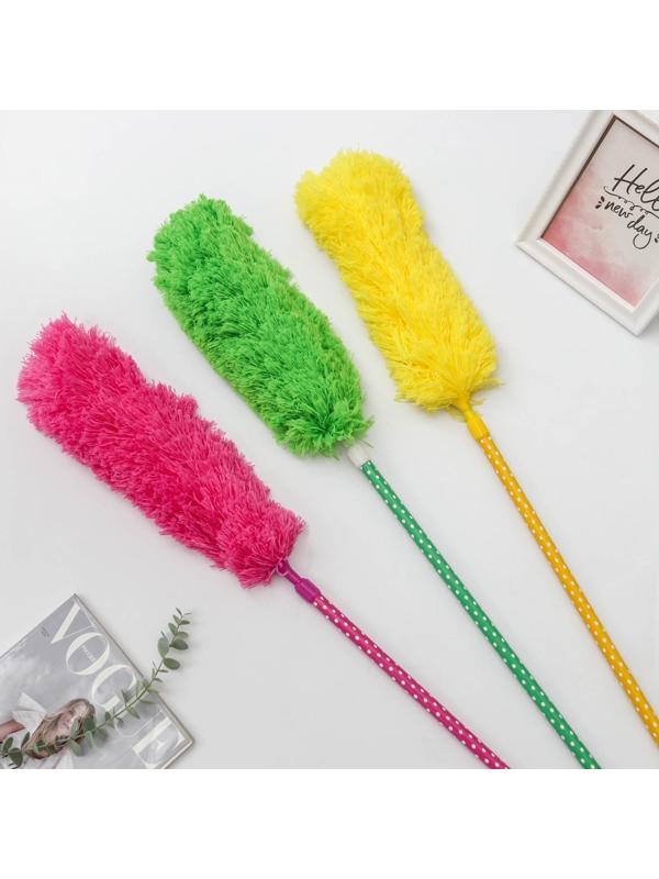 Щётка для удаления пыли телескопическая, 100-152 см, цвет МИКС